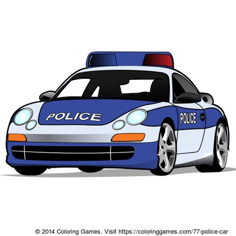 Police Car Coloring Page, Police Birthday Cakes, Police Themed Birthday Party, Porche Car, Batman Cake Topper, Police Cakes, Coloring Games For Kids, Police Birthday Party, Disney Cars Wallpaper