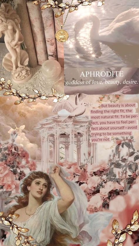 I wanna start working with her #aphrodite #goddesses #beautiful #aphroditeaesthetic #aphroditeisbeautiful Hercules Aphrodite, Aprodithe Art, Aphrodite Background, Worshipping Aphrodite, Aprodithe Aesthetic, Aphrodite Pfp, Daughter Of Aphrodite Aesthetic, Aphrodite Shrine, Miles Core