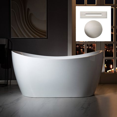 Slipper Tub, Slipper Bathtub, Slipper Tubs, Bathtub Drain, Tub Doors, Whirlpool Tub, Freestanding Tub, Soaking Bathtubs, Bathroom Update