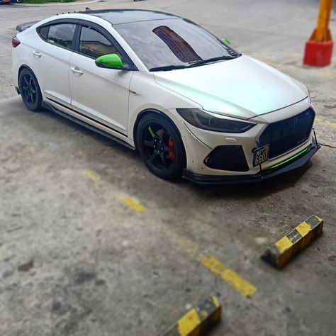 Elantra modified Hyundai Elantra Modified, Hyundai Sonata Custom, Ford Fusion Custom, Tuned Cars, Dream Whip, Ktm Rc, Cafe Racer Bikes, Hyundai Veloster, Car Mods