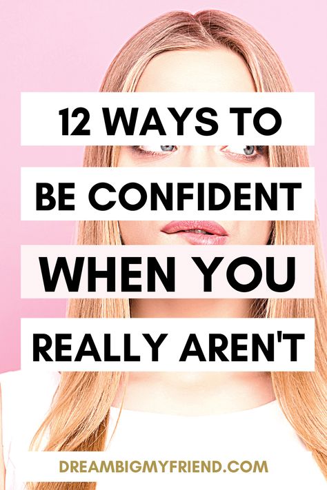 CONFIDENCE BUILDING – 12 WAYS TO APPEAR CONFIDENT WHEN YOU AREN’T Confidence Affirmations | How to be more confident tips | How to be more confident in yourself | How to be more confident around guys | How to be more confident tiktok | How to be more confident at school | Increase confidence | Increase confidence self esteem how to be more confident at work how to be more confident in a relationship how to be more confident wikihow how to be more confident reddit tips on how to be more confident Be More Confident Tips, Confident Tips, Confidence Building Quotes, How To Have Confidence, Confidence Building Activities, Confidence Affirmations, Self Esteem Activities, Be More Confident, Increase Confidence