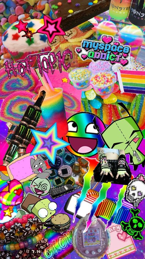 scene backgrounds!!1!!!1 :3 enj0yy >w< :D #scene #scenecore #scenekid #scenemo #background #phonebackground #emo #y2k #nyancat #invaderzim #rainbow #colorful #epicface #epic #2000s Scenemo Background, Cooler Wallpaper, Scenecore Background, Seen Kid, Scene Emo Wallpaper, Scenecore Pfp, Scenecore Aesthetic, Scene Core Wallpaper, 2000s Background