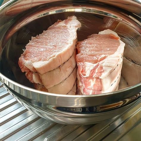 The Secret to Tender Meat (It's Not Salt) Meat Tenderizer Recipe, Brine Pork Loin, Tenderizing Meat, Brine For Pork, Pork Crockpot Recipes, Pork Marinade, Family Supper, Quiche Recipes Easy, Tender Meat