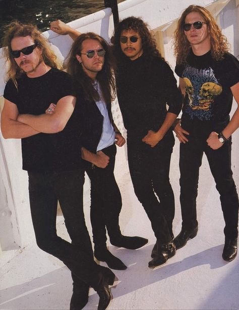 Metallica Bob Rock, Metallica Band, Jason Newsted, Robert Trujillo, Ride The Lightning, Dave Mustaine, Putao, Kirk Hammett, James Hetfield