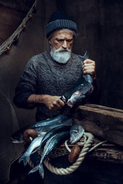 Fisherman Outfit, Sailor Aesthetic, Old Sailor, Old Fisherman, Vintage Sailor, Sea Captain, Vintage Fishing, Male Portrait, Fishing Villages