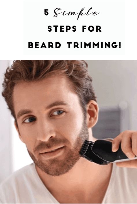 5 Simple (& Easy) Steps for Beard Trimming Trimming Beard, Beard Inspiration, Beard Styles Shape, Clock Tattoos, Beard Guide, Beard Maintenance, Clean Beard, Long Beard Styles, Diy Beard