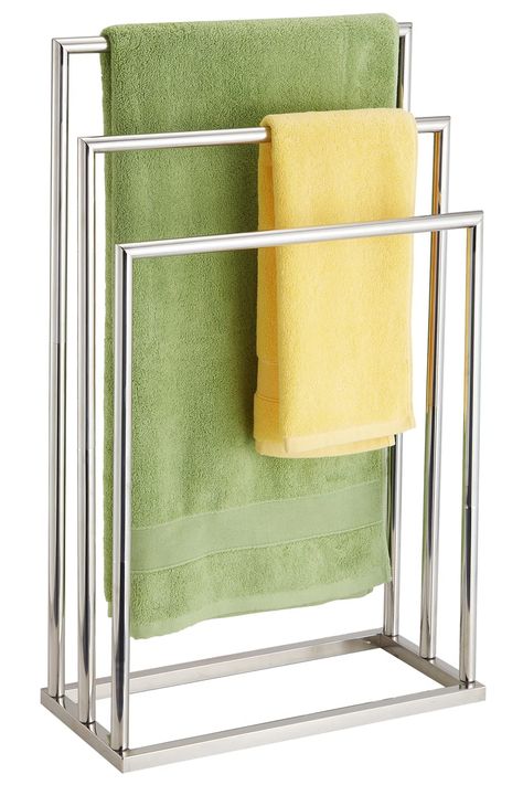 Outdoor towel rack