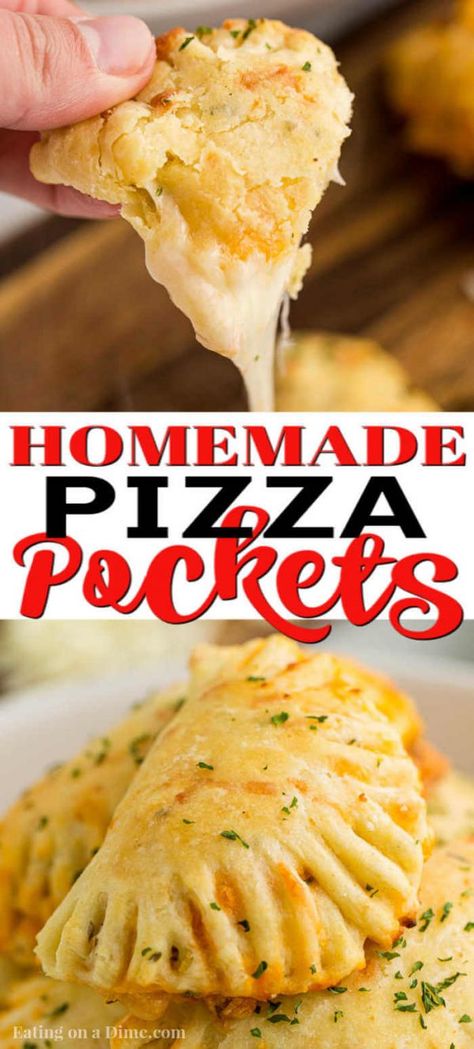 Pizza Pocket Recipe is so delicious and better than any of those store bought pizza snacks. Enjoy these anytime you want and make a batch for the freezer. Easy Pizza Pockets, Easy Pizza Pocket Recipes, Pizza Pocket Dough Recipe, Pizza Pocket Recipe, Pizza Buns Recipe Homemade, Homemade Pizza Pockets Easy, Homemade Pizza Pops Recipes, Pizza Pockets Homemade Dough, Pizza Pop Recipe