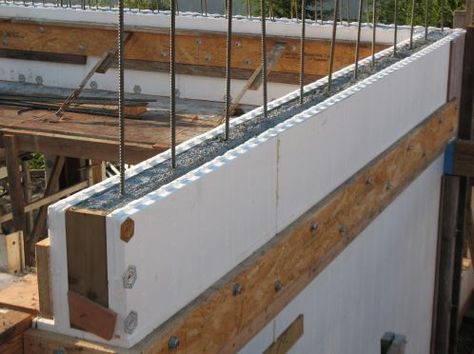 ICF Homes: How To Build an ICF House in 10 Steps | Fox Blocks Icf Foundation, Icf Blocks, Icf Walls, Icf Home, Building A Basement, Basement Construction, Concrete Formwork, Insulated Concrete Forms, Concrete Footings