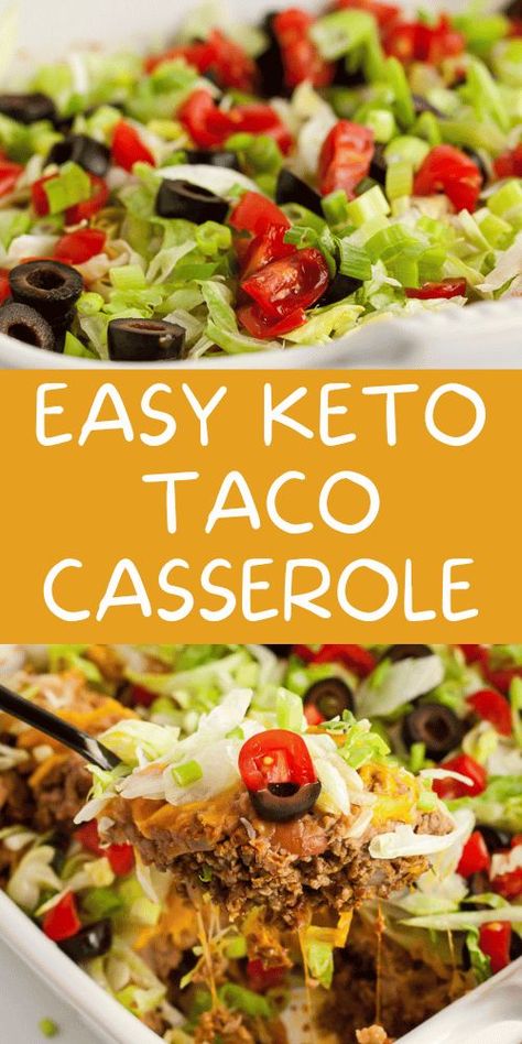 Vegetarian Appetizer Recipes, Low Carb Taco Casserole, Keto Taco Casserole, Low Carb Taco, Vegetarian Appetizer, Easy Apps, Keto Taco, Taco Casserole, Easy Keto