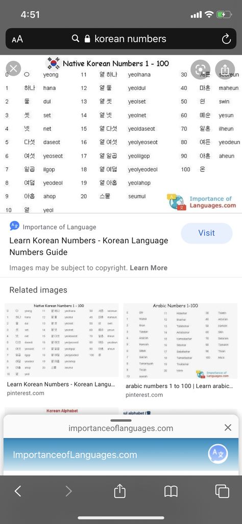 Korean Numbers 1 To 100, Korean Numbers, Numbers 1 100, 1 To 100, Cat Wallpaper, The 100, Quick Saves