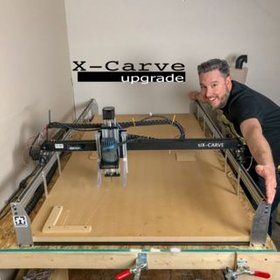 1800 MM X-Carve Upgrade: 14 Steps (with Pictures) Wood Cnc Machine, Cnc Router Plans, X Carve, Cnc Wood Router, Cnc Table, Hobby Cnc, Cnc Router Projects, Diy Cnc Router, Router Projects