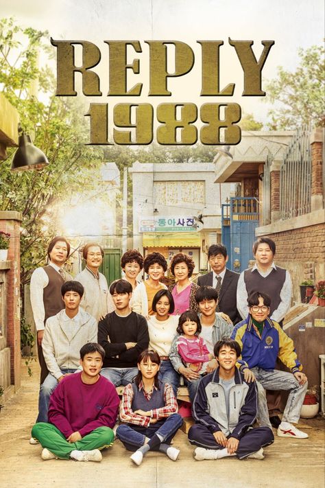 100000/10 - Honestly, idk where to begin about this drama. For me, it’s the best Kdrama I have watched and it will always be. Just know that it’s perfect in every way and if you like watching Kdramas, then you have to watch Reply 1988 atleast once in your life. Song Ji Eun, Reply 1997, Alan Thicke, Go Kyung Pyo, Reply 1988, Ryu Jun Yeol, Korean Drama Series, Watch Korean Drama, Best Kdrama