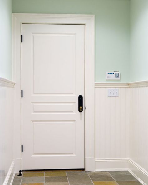 Custom Fire-Rated Doors & Frames | TruStile Doors  natural wood in 20- through 90-minute fire ratings Fire Rated Entry Door, Fire Door Makeover, Interior Garage Door, Garage Entry Door, Basement Doors, Fire Rated Doors, Entry Doors With Glass, Farmhouse Front Door, Garage Entry