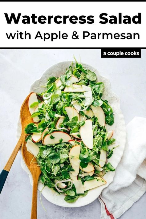 Side Dishes Vegetarian, Watercress Recipes, Recipes Side Dishes, Most Nutrient Dense Foods, Winter Salad Recipes, Salad Dressing Recipes Healthy, Watercress Salad, Couple Cooking, Best Gluten Free Recipes