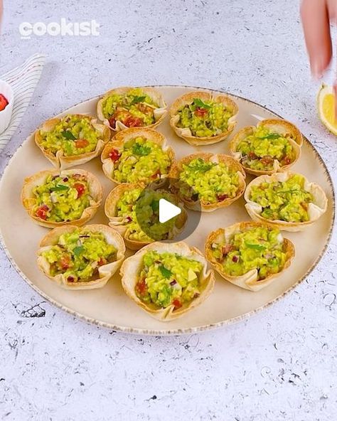 Super Simple Recipes, Best Appetizers Ever, Tortilla Cups, Best Appetizer, Cookist Wow, Pasta Vegetariana, Healthy Appetizer, Finger Food Appetizers, Dessert Appetizers