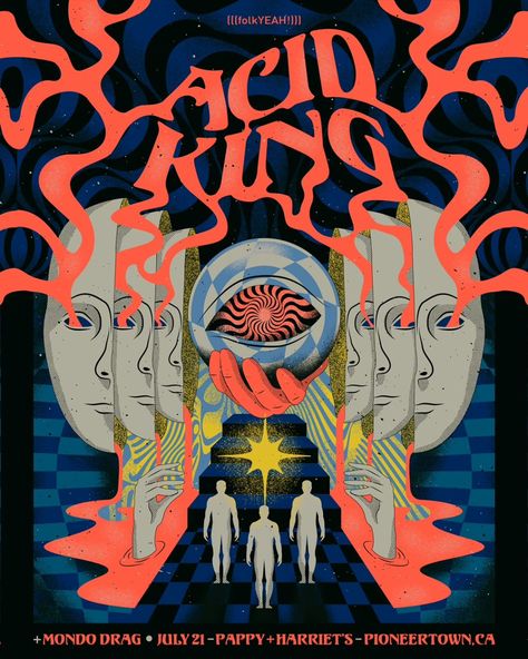 album covers, 70s graphic design, album covers 70s, 70s music, 70s best albums, 70s design, 70s culture Trippy Cartoon, Concert Poster Design, Graphic Art Prints, The Observer, Cool Typography, Graphic Design Tips, Graphics Inspiration, Spiritual Art, Graphic Design Posters