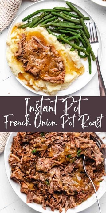 French Onion Pot Roast, Instant Pot Pasta Recipe, Best Instant Pot Recipe, Roast Recipe, Pot Roast Recipes, Instant Pot Dinner Recipes, Easy Instant Pot Recipes, Eat Better, Chuck Roast