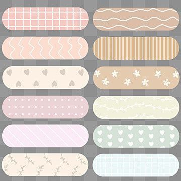 Sticker Notebook Aesthetic, Sticker Tape Aesthetic, Cute Washi Tape Printable Aesthetic, Aesthetic Sticky Notes Printable, Journal Tape Sticker, Cute Journaling Stickers, Sticker Note Aesthetic, Aesthetic Washi Tape Printable, Cute Stickers Printable Journal Cards