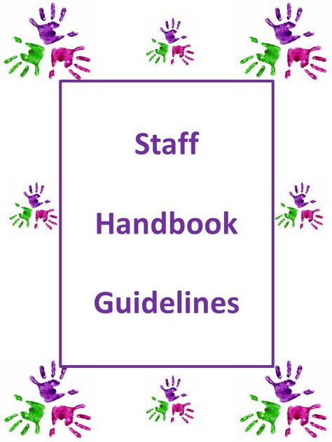 Your Preschool Staff Handbook should clearly state your program policies & the expectations of your preschool staff.  Preschool Plan It shows you how to develop one! Employee Development Plan, Daycare Director, Daycare Business Plan, Preschool Director, Preschool Assessment, Home Day Care, Starting A Daycare, Daycare Forms, Childcare Business