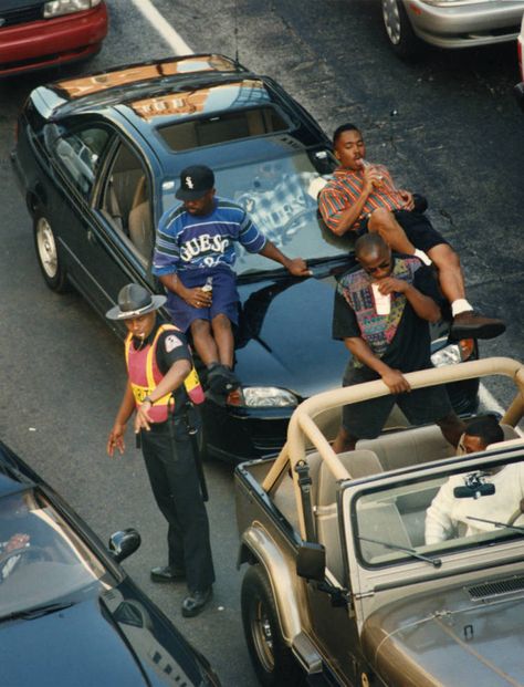 Atlanta Studies | Partying “The Atlanta Way”? Freaknik and Black Governance in 1990s Atlanta Photoshop Memes, 90s Black Culture Aesthetic, 90s Hip Hop Fashion, Black Photography, Photoshoot Concept, Cinematic Photography, Black Excellence, Black Power, Black Culture