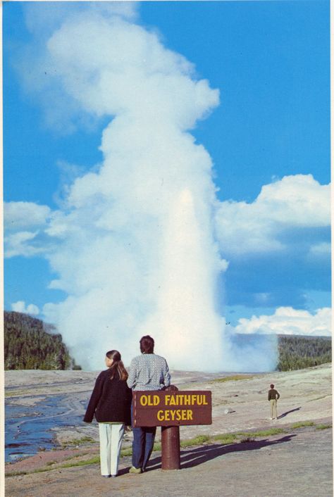 Old Faithful Geyser, Yellowstone National Park | SwellMap | Flickr Yellowstone National Park Picture Ideas, Yellow Stone Picture Ideas, Yellowstone Picture Ideas, Yellowstone National Park Aesthetic, Yellowstone Photoshoot, Yellowstone Geysers, Yellowstone Aesthetic, Yellowstone Pictures, Yellowstone National Park Photography