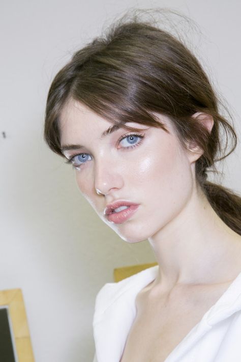 Grace Hartzel backstage at Gianfranco Ferré Spring 2014 RTW ♥♥♥ Grace Hartzel, And God Created Woman, Physical Beauty, Beauty Goals, Beauty Shoot, Model Face, Beauty Body, Pretty Eyes, Brunette Hair