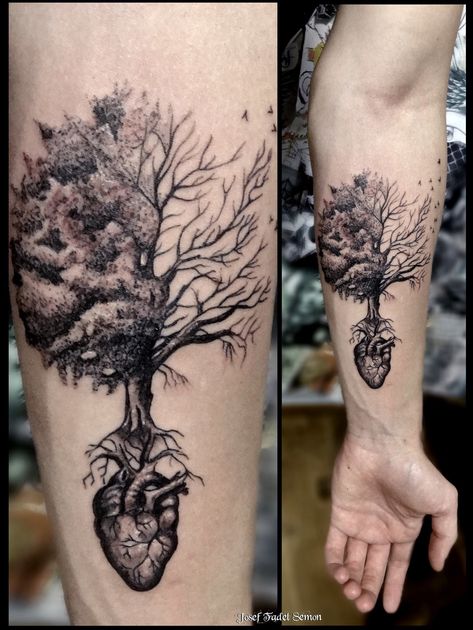 Tree Tattoo Drawings, Tree Roots Tattoo, Tree Sleeve Tattoo, Tree Tattoo Arm, Tree Tattoo Men, Roots Tattoo, Tattoo Tree, Family Tree Tattoo, Herz Tattoo