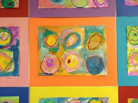 Mrs. Goff's Pre-K Tales: Art Inspired by Kandinsky Art Craft Preschool, Art Show Ideas, Pre K Art, Create Abstract Art, Show Ideas, Craft Preschool, Childrens Art Projects, K Art, Kandinsky Art