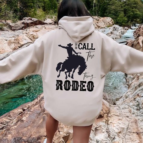 They Call The Think Rodeo, Country Cowboy Hoodie,Western Hoodie,Wild and Free Cowboy Horses Desert, Country Girl Hoodie,Cowgirls Hoodie,Country Girl Hoodie, Cowgirls Shirt, Cowboy Hoodie,Western Hoodie,Wild and Free Cowgirl Horses Desert,If I Was A Cowboy I'd Be Wild and Free   PRODUCT DETAILS 💫Youth Hoodies do not have drawcord for added safety💫 - Our hoodies are made for comfort with a 50% cotton and 50% polyester blend. - They're built to last with a medium-heavy fabric  (8.0 oz/yd² (271 g/ Country Girl Outfits For School, Country Girl Clothes, Cowboy Hoodie, Western Hoodies, Cowgirl Jacket, Country Fits, Vsco Hoodie, Country Clothes