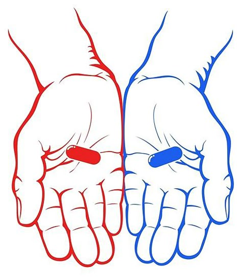 Red Or Blue Pill Tattoo, Matrix Red And Blue Pill Tattoo, Blue Drawings, Blue Pill, Hand Drawing Reference, Car Artwork, Black Artwork, Flash Art, Old School Tattoo