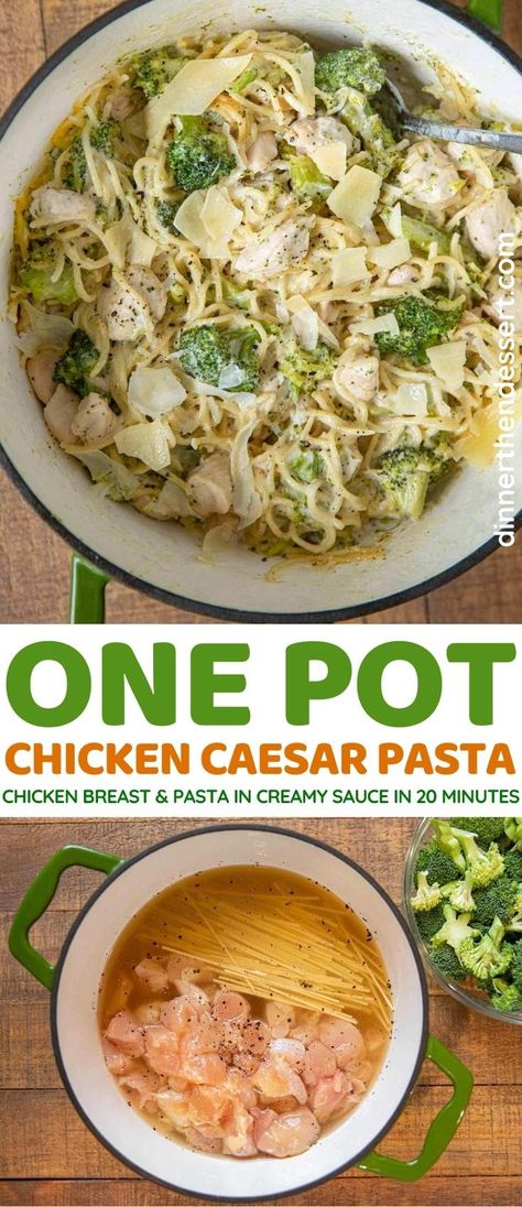 Chicken Ceaser Pasta Easy, Caesar Chicken Pasta, Dinner With Chicken Breast, Cesar Chicken, April Recipes, Chicken Breast Pasta, Basic Meatloaf, Dinner With Chicken, Pasta Entrees