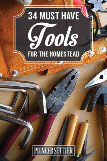 Homesteading Diy, Homesteading Skills, Homestead Survival, The Homestead, Must Have Tools, Woodworking Jigs, Survival Tools, Wood Working For Beginners, Woodworking Plans Free