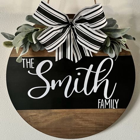 Personalized wood signs