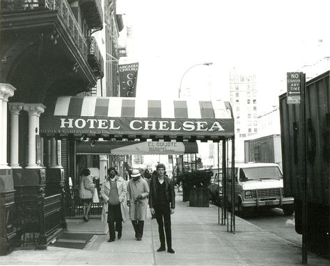 https://flic.kr/p/cZ4w1W | Chelsea Hotel, New York (1983) | © photo by Paul Wright  A photograph of me outside one of my favourite places, the Chelsea Hotel on West 23rd Street.  New York City, November 1983.  Hotel Chelsea 222 W 23rd St New York NY 10011 Hotel Chelsea Nyc, Photos Of New York City, Hotel Chelsea, The Velvet Underground & Nico, Paul Wright, Chelsea Nyc, Ny Hotel, Chelsea Hotel, Chelsea Girls