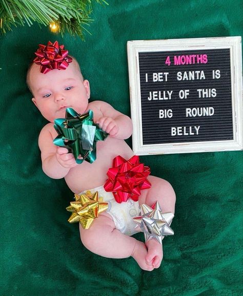 Easy Baby Christmas Pictures, 12 Month Old Christmas Photos, Christmas Photo For Baby, 6 Months Old Christmas Pictures, 4 Months Christmas Pictures, Christmas 9 Month Old Pictures, 4 Month Christmas Pictures Baby, Nicu Baby Christmas Photos, Christmas 4 Month Old Pictures