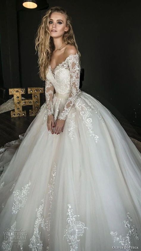 Off Shoulder Wedding Dress Lace, Long Sleeve Bridal Dresses, Shenae Grimes, Lace Applique Wedding Dress, Off Shoulder Wedding Dress, Sheer Wedding Dress, Bridal Dresses Lace, White Wedding Dress, V Neck Wedding Dress