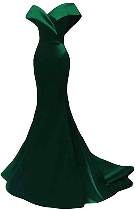 Prom Dresses 2020 Long, Prom Dresses Elegant, Verde Smeraldo, Prom Dresses Long Mermaid, Gowns For Women, Evening Dresses Online, Satin Evening Dresses, Glamorous Dresses, Satin Bridesmaid Dresses