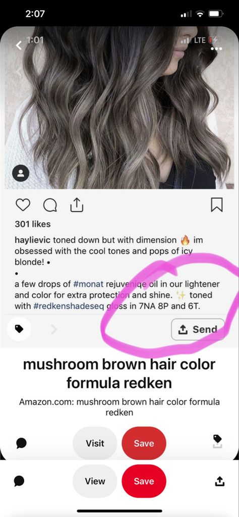 Ash Grey Toner Formula, Ashy Shades Eq Toners, Mushroom Ash Brown Hair Balayage Formula, Ash Formula Redken, Formula For Mushroom Brown Hair Color, Ash Toner Formula, Shades Eq Dark Grey Toner Formulas, Shades Eq Toner Formulas For Brassy, Mushroom Brunette Hair Formula