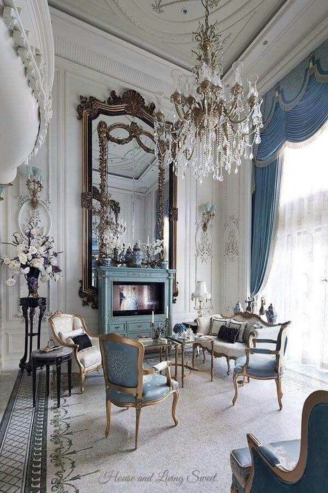 Man Home Decor, French Style Living Room, French Country Decorating Living Room, French Living Rooms, Victorian Living Room, French Country Living, French Interior Design, Interior Design Per La Casa, French Living