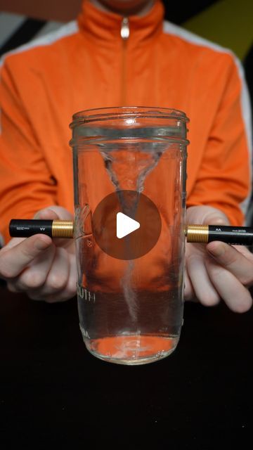 57M views · 2.8M likes | Vector on Instagram: "Water tornado" Fun Experiments To Do At Home, Tornado Science Experiment For Kids, Batteries And Water Experiments, Tornado In A Jar Science Project, Diy Tornado In A Bottle, Tornado Science Project, Water Bottle Tornado, Easy Fun Experiments For Kids, Tornado Crafts For Toddlers