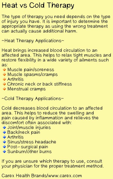 Heat vs Cold Therapy Heat Vs Cold Therapy, Heat Therapy, Cold Therapy, Blood Circulation, Nursing, Heat, Quick Saves