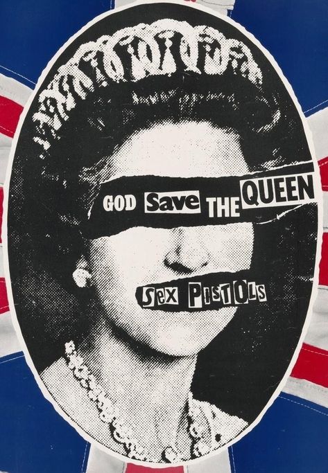 70s Graphics, Punk Background, God Save The Queen, Rock Band Posters, Punk Poster, Queen Poster, Arte Punk, Punk Design, Queen Band