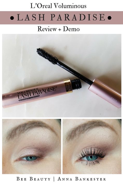 L'Oreal Voluminous Lash Paradise Mascara Review.   Best Mascara at the Drugstore! Best Volumizing Mascara, Loreal Lash Paradise Mascara, L’oreal Paris Mascara, L’oréal Paris Mascara, L’oreal Lash Paradise Mascara, Lash Paradise Mascara, Paradise Mascara, Best Drugstore Mascara, Model Beauty Secrets