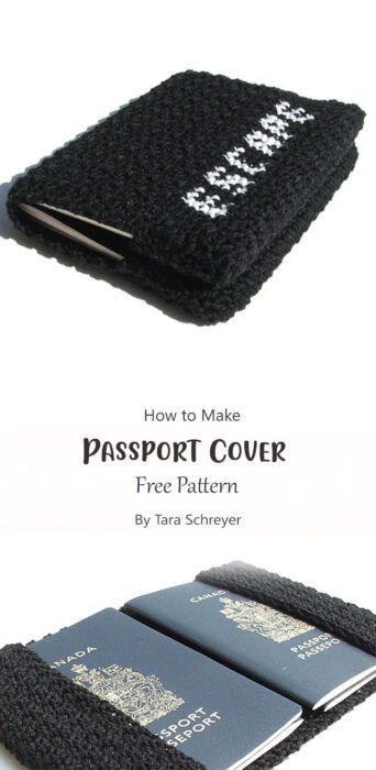 Easy Passport Cover and Holder Free Crochet Pattern Ideas - Carolinamontoni.com Crochet Passport Cover, Crochet Travel Accessories, Diy Passport Holder, Passport Cover Pattern, Passport Holder Pattern, Grandma Activities, Crochet Travel, Crochet Book Cover, Crochet Bags Purses