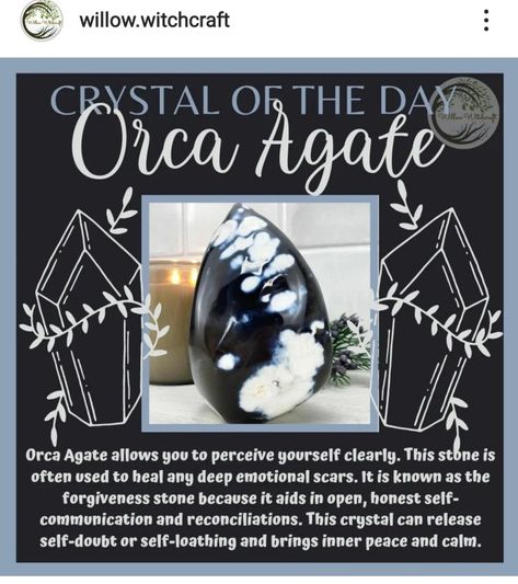 Orca Agate Meaning, Orca Agate Crystal Meaning, Agate Crystal Meaning, Crystal Identification, Orca Agate, Crystal Witch, Agate Meaning, Healing Crystals For You, Chakra Root