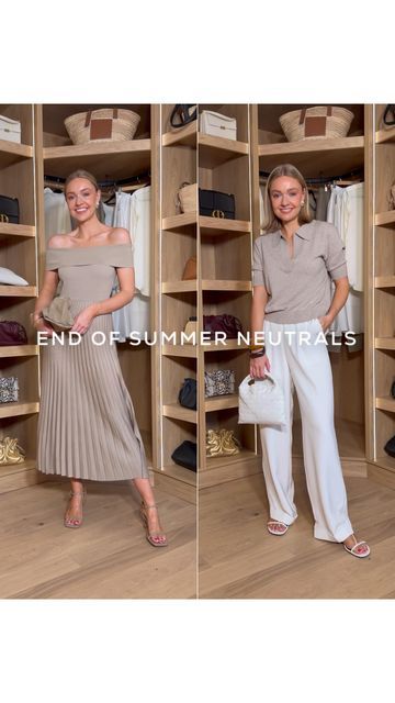 Lydia Tomlinson on Instagram: "Neutrals for the end of summer 🤍. Links can be found on my LTK" Lydia Tomlinson Summer, Lydia Tomlinson, Fashion Spring, End Of Summer, Spring Summer Fashion, Spring Fashion, The End, Spring Summer, On Instagram