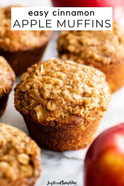 Baked Apple Muffins, Muffin Apple Cinnamon, Apple Spice Muffins Healthy, Apple Muffins With Fresh Apples Healthy, The Best Apple Muffins, Fresh Apple Muffins Easy, Fresh Apple Muffins Recipes, Apple Spiced Muffins, Best Apple Cinnamon Muffins