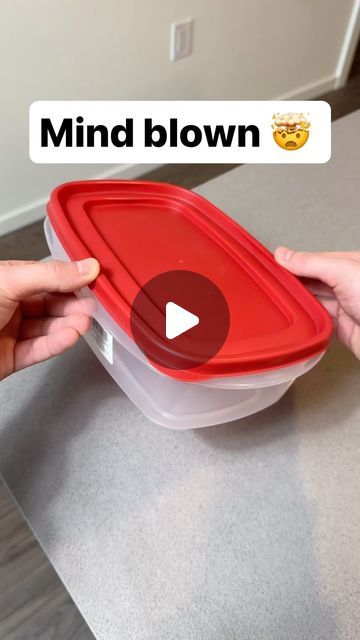 Amin Tips on Instagram: "Did you know this about your Tupperware? 🤯 #homehacks #hometips #kitchenhacks #kitchentips #lifetips #lifehacks #doityourself" Cooler Hacks, Tupperware Organizing, Kitchen Hacks, Tupperware, Mind Blown, Life Hacks, Did You Know, Audio, On Instagram