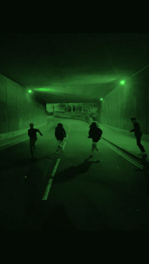 Green Running Aesthetic, Green Masculine Aesthetic, 2012 Aesthetic Wallpaper, Neon Green Room, Dark Green Grunge Aesthetic, Green 90s Aesthetic, Green Hour Aesthetic, Green Indie Aesthetic, Green City Aesthetic